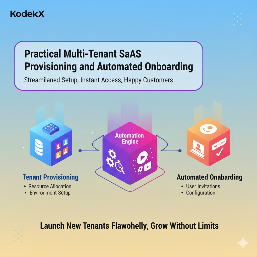 Practical Multi-Tenant SaaS Provisioning and Automated Onboarding
