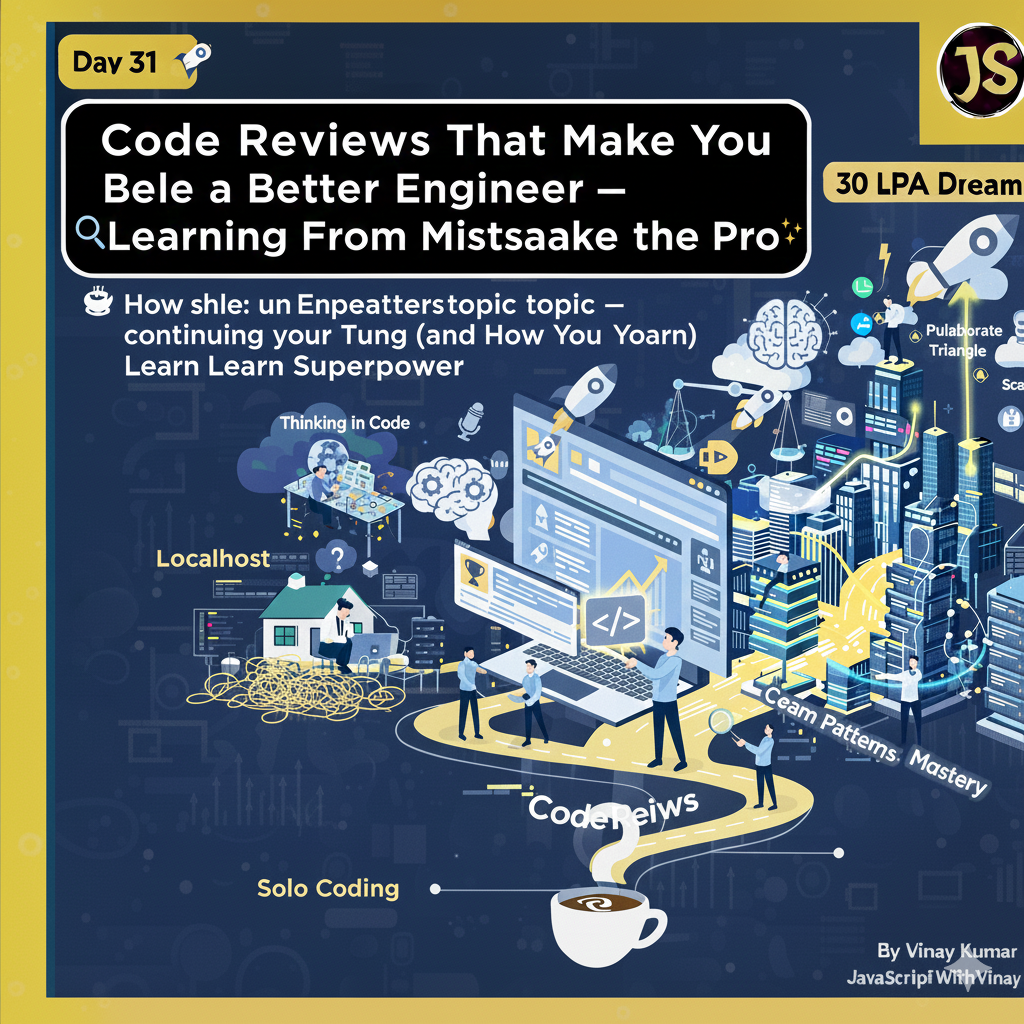 Day 31 — Code Reviews That Make You a Better Engineer — Learning From ...