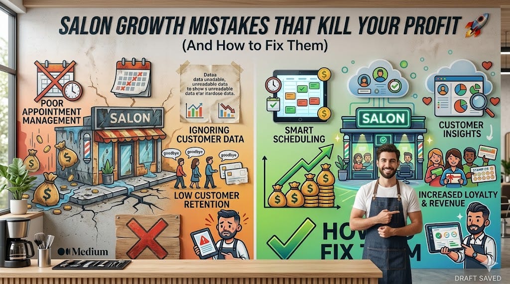Salon Growth Mistakes That Kill Your Profit (And How to Fix Them)