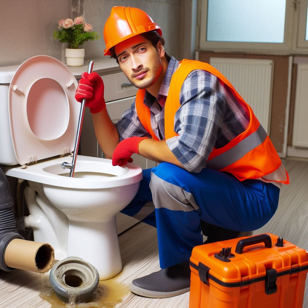 Clogged Toilet Repair Calgary. Say goodbye to the headache of a… by