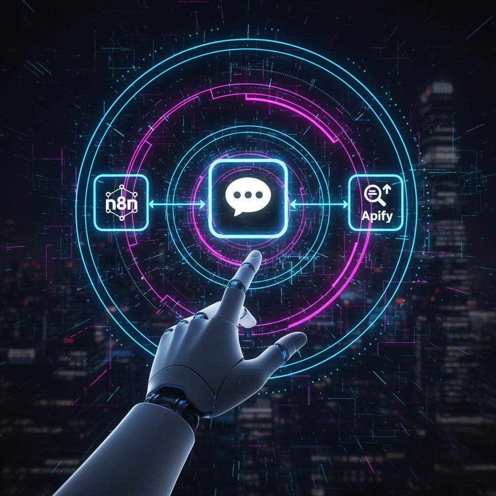 The Agentic Revolution: How Claude Can Now Control Your Entire n8n and Apify Workflow Library via MCP