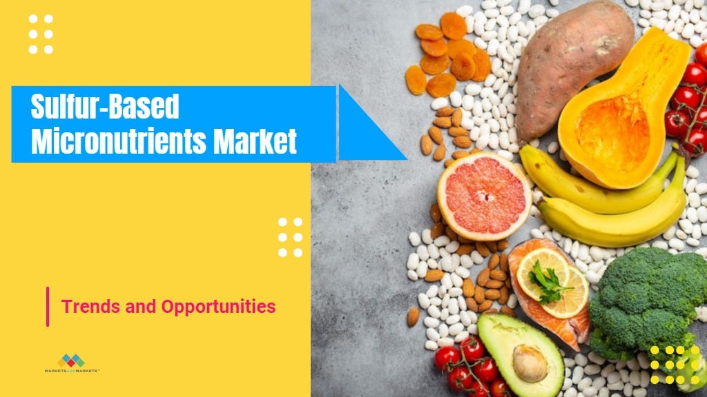Trends Shaping the Sulfur-Based Micronutrients Market