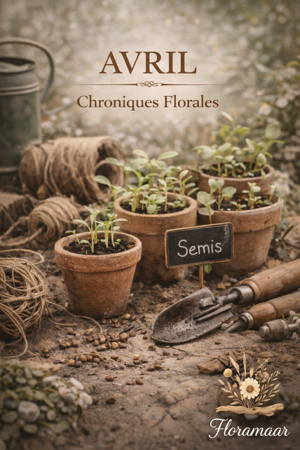 🌿 Les chroniques florales de Floramaar — Avril, article 4 Arroser intelligemment au printemps