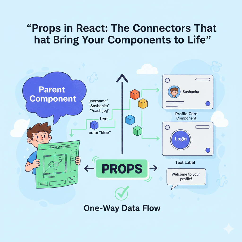 Props — Passing Data Between Components | by Sashanka Rathnayaka 👣 ...