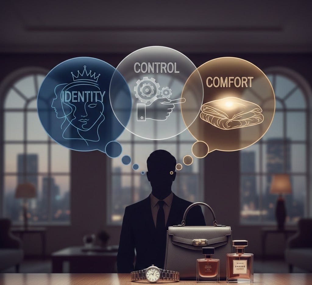 Why We Collect Luxury: The Psychology of Identity, Control, and Comfort