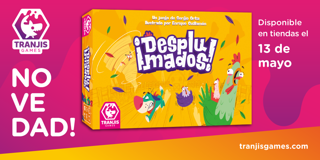 ¡Desplumados! de Tranjis próximamente en tiendas