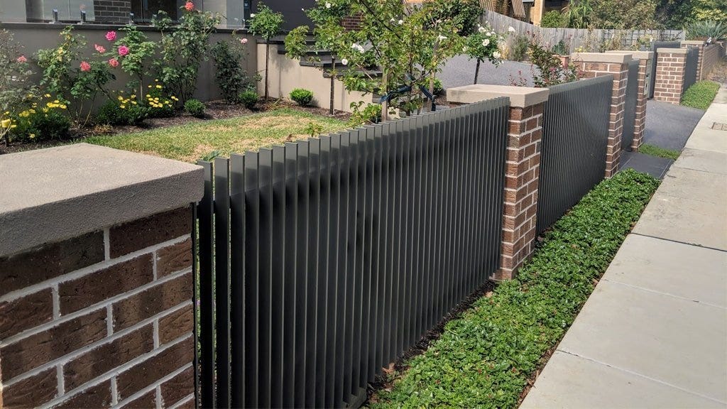 Steel Fencing Geelong. The team at Geelong Fencing have many… by