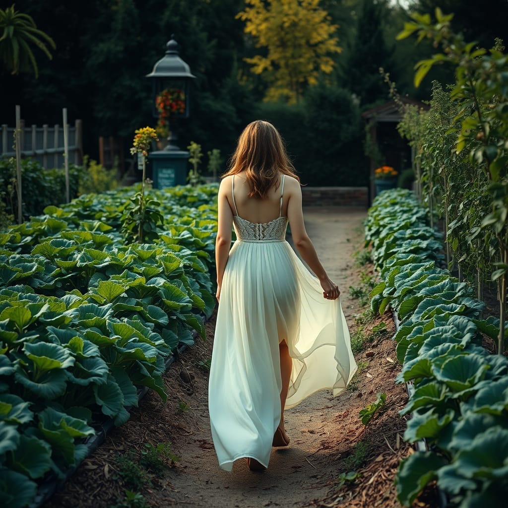Fertilizing a Garden