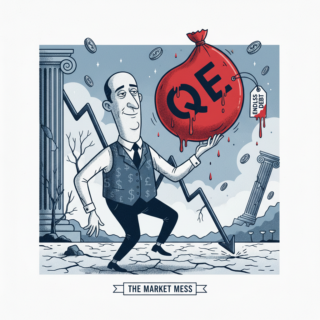 The treasury’s £125bn QE hangover is a tax on growth