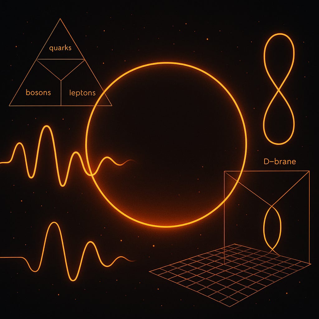 🌌 From Planck’s Constant to Superstring Theory: A Journey Through the Quantum Universe