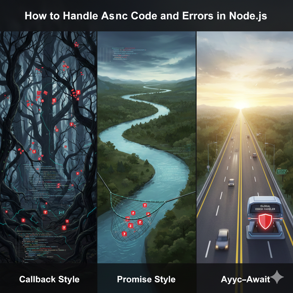 How to Handle Async Code and Errors in Node.js | by Coding Journey ...
