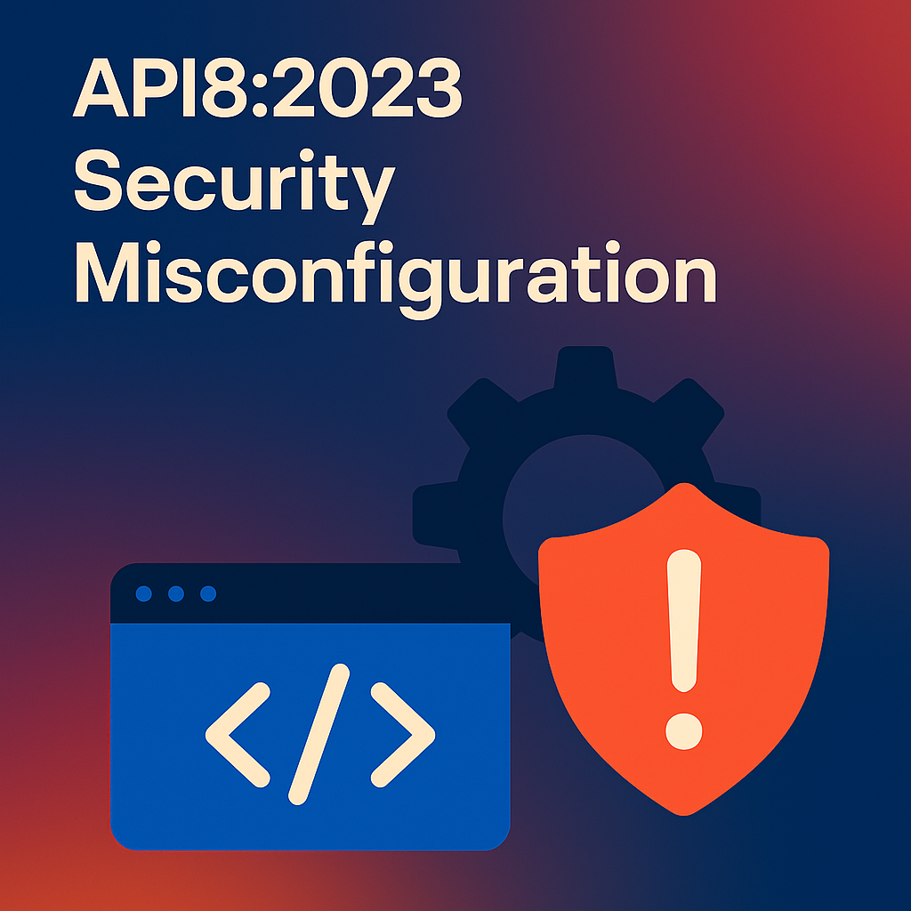 🔐 API8:2023 — Security Misconfiguration: Yanlış Yapılandırmalar API Güvenliğini Nasıl Tehlikeye…