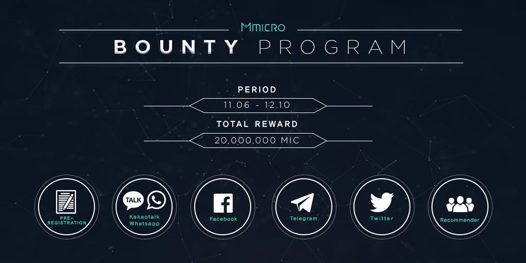 MICRO — BOUNTY PROGRAM. MICRO BOUNTY PROGRAM | by MICRO Official | Medium