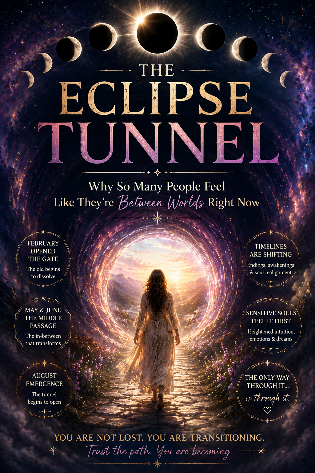 The Eclipse Tunnel, Ascension Symptoms, and the Strange Feeling That Your Old Life No Longer Fits