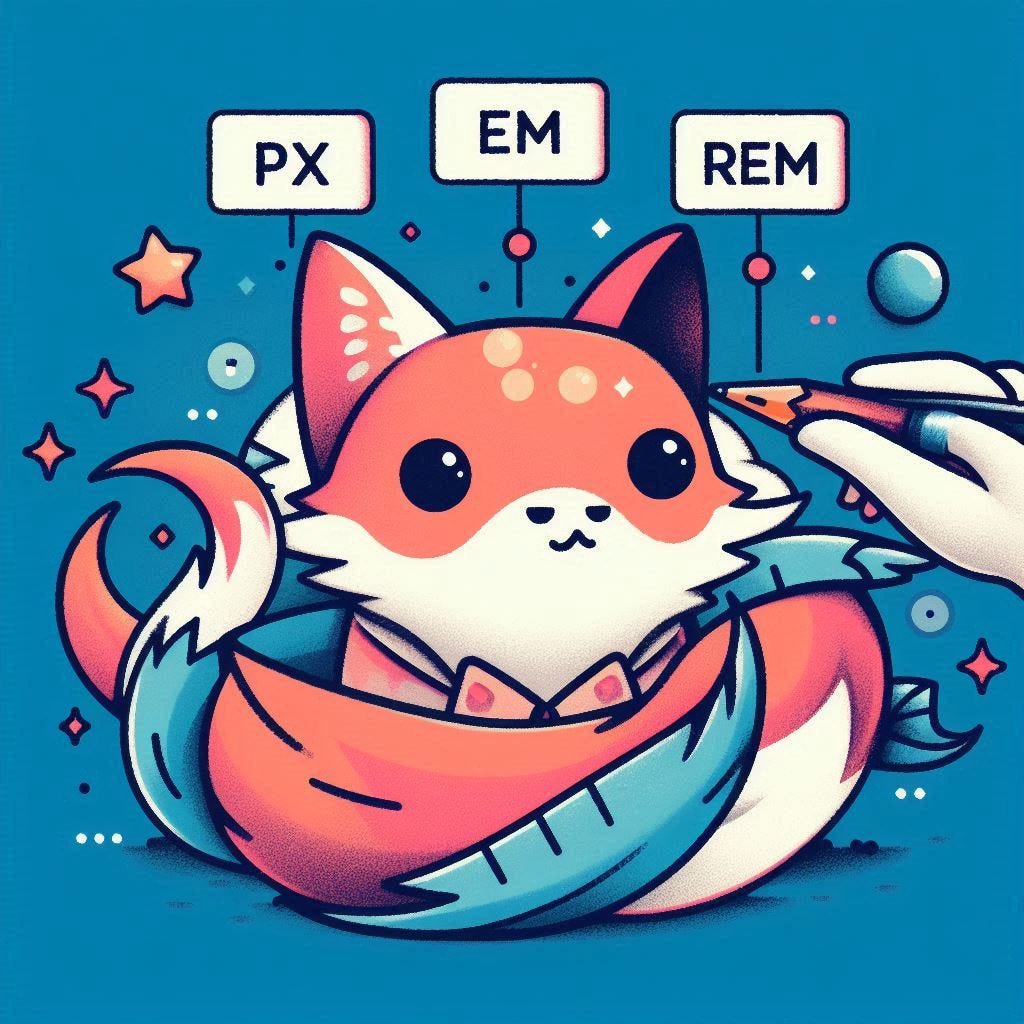 Understanding CSS Units px, em, and rem by Tavia Gilbert Sep, 2024