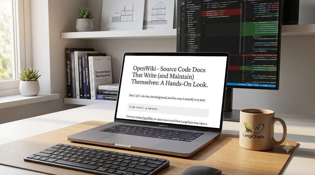OpenWiki - Source Code Docs That Write (and Maintain) Themselves: A Hands-On Look.