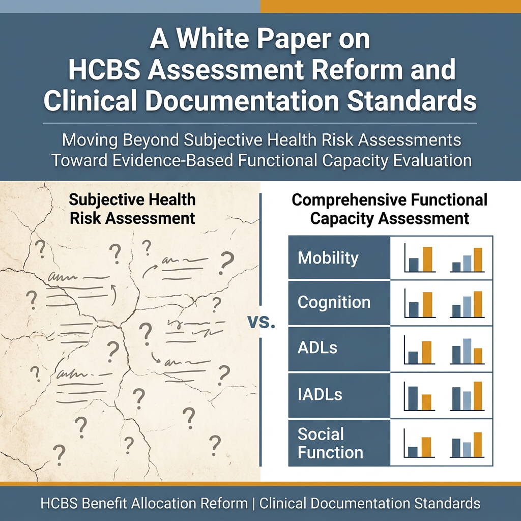 A White Paper on HCBS Assessment Reform and Clinical Documentation Standards