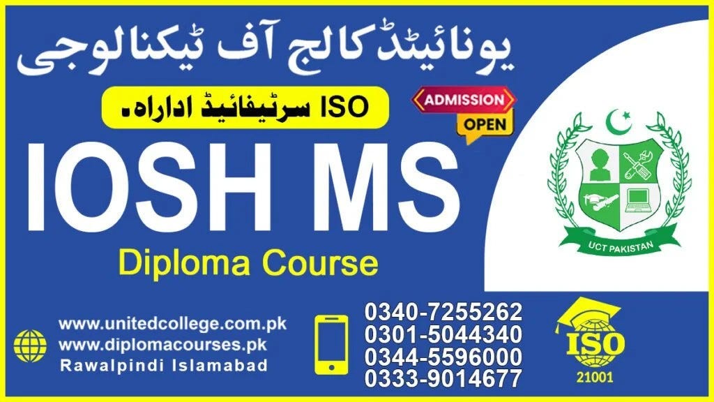 Best Career Paths After Completing IOSH Safety Training in Rawalpindi, Islamabad