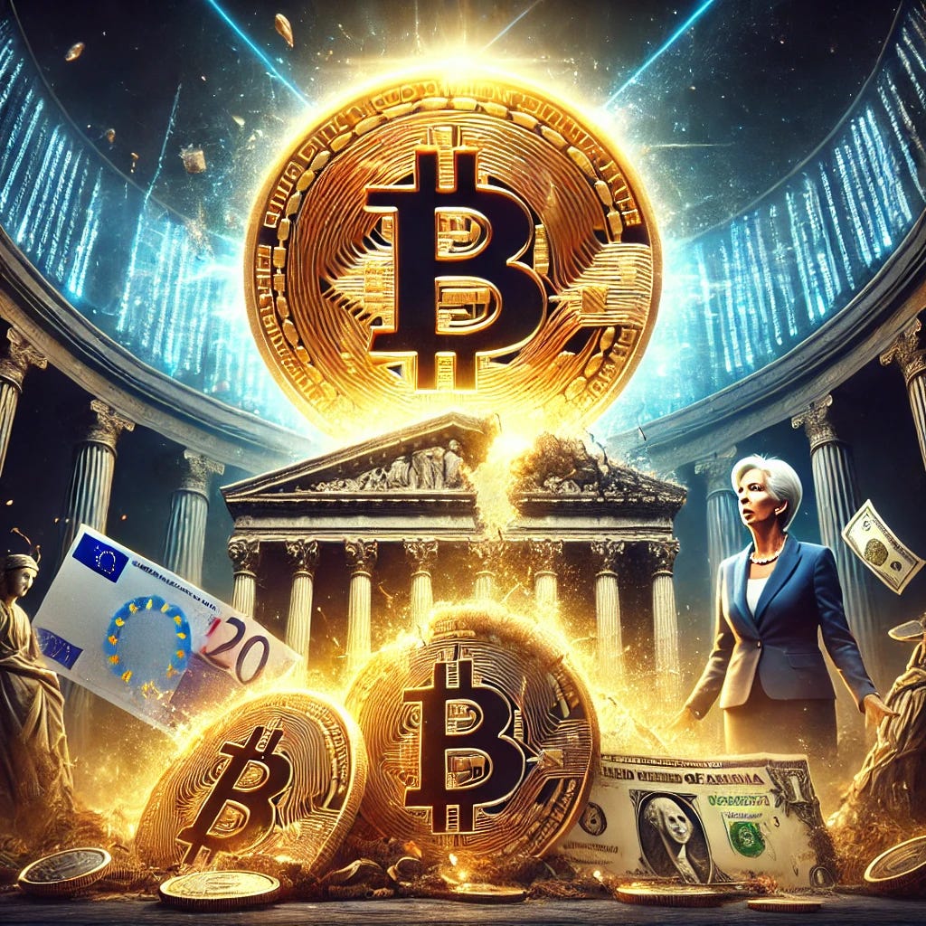 ECB president Christine Lagarde : How She’s Wrong About Bitcoin While Fiat Fails