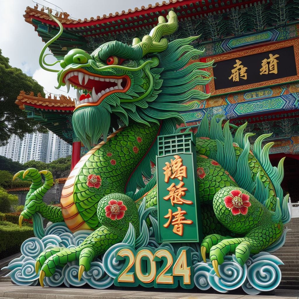 Is Wood Dragon Good or Bad?. The year 2024 will be the year of the…, by  Master Steven Chen