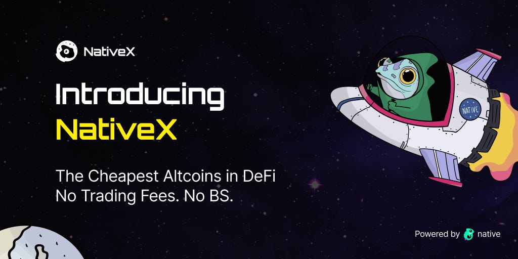 Introducing NativeX The Future of DEX Altcoin Trading by Native Labs