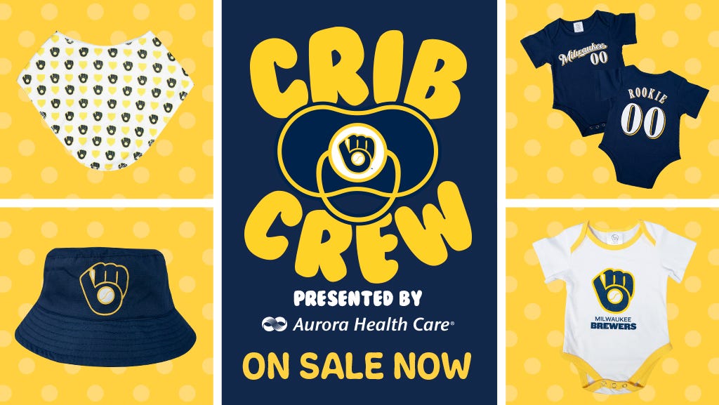 BREWERS INTRODUCE CRIB CREW. The Brewers are introducing a new