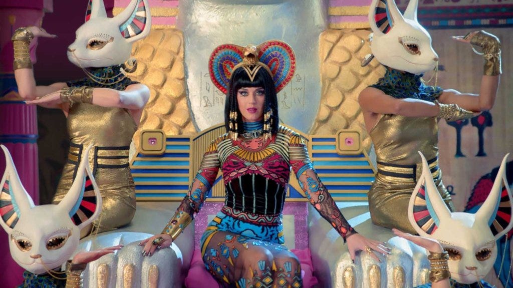 Katy Perry Horse Porn - Dissolving the Other: Orientalism, Consumption and Katy Perry's Insatiable  Dark Horse. A critique of modernity using Orientalist theory. | by Louisa  Allen | Medium