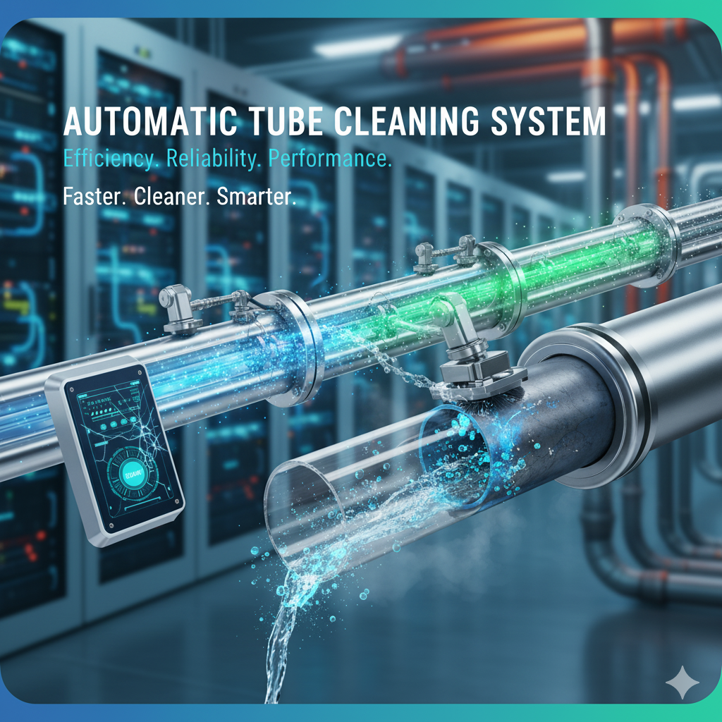 Why Your Chiller Efficiency Drops and How an Automatic Tube Cleaning System Solves It