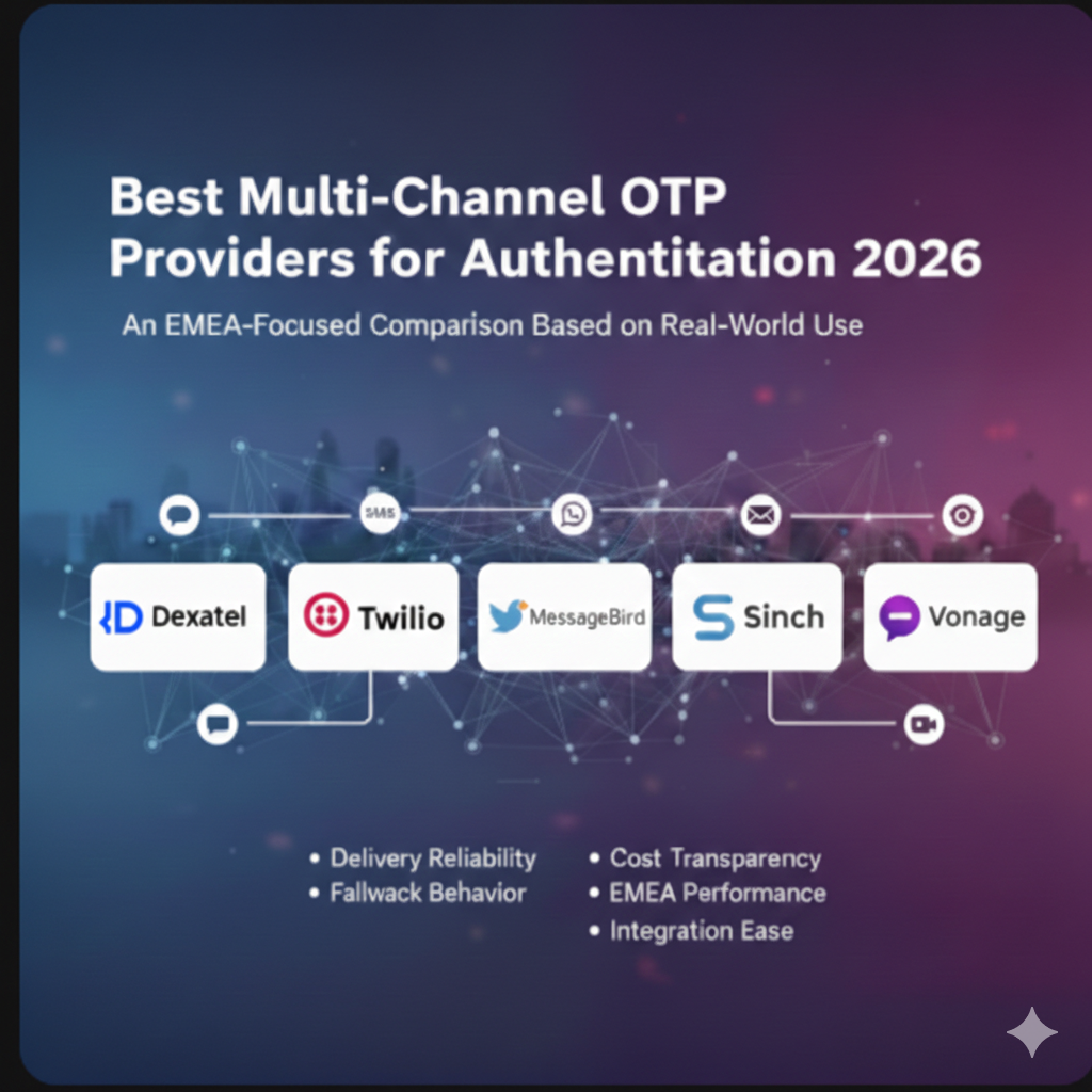 Best Multi-Channel OTP Providers for Authentication 2026