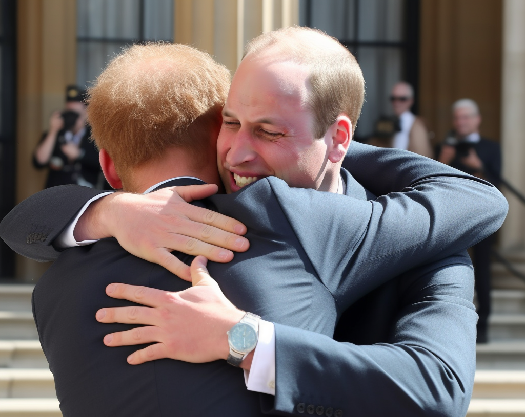 Prince William Prince Harry Home at King Charles’ Coronation