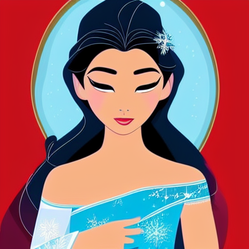 Disney princesses reimagined by A.I. with more diversity and