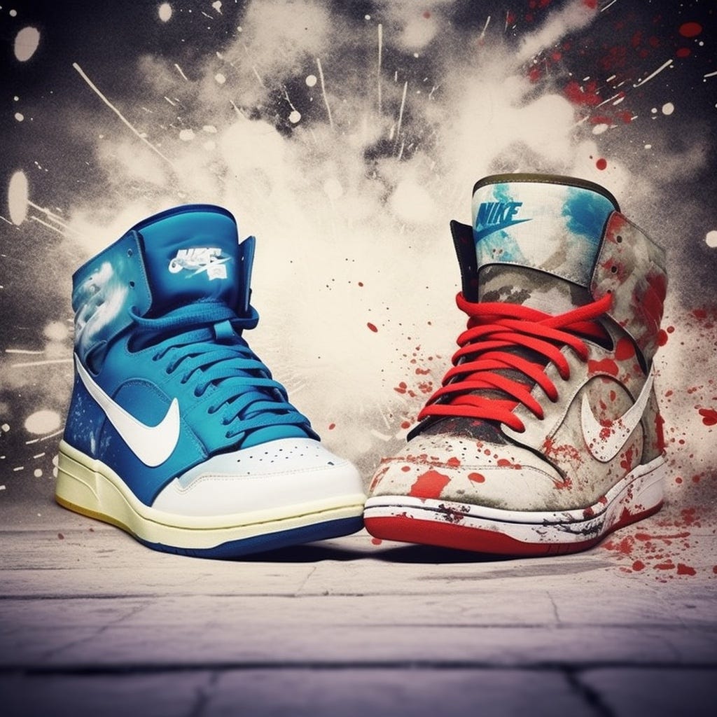 The Sneaker Showdown: Nike vs. Reebok – Who's Got the Better Kick? | by  Christopher Collins | aiwriters | May, 2023 | Medium