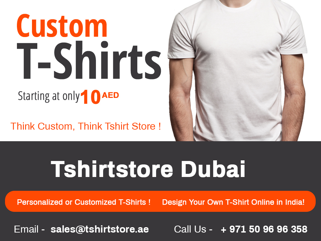 Customized t shirts outlet online india