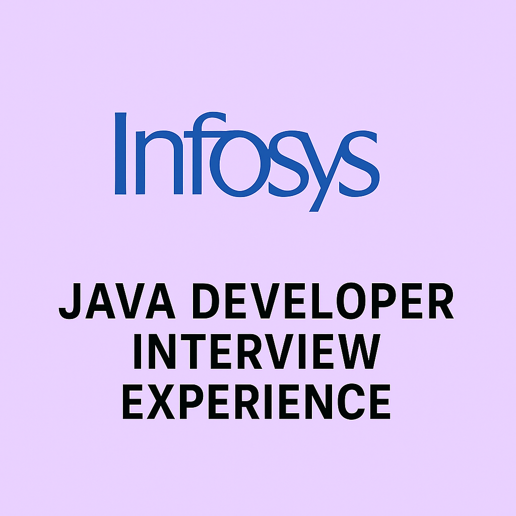 Infosys Java Developer Interview Experience & Questions (7+ Yrs ...