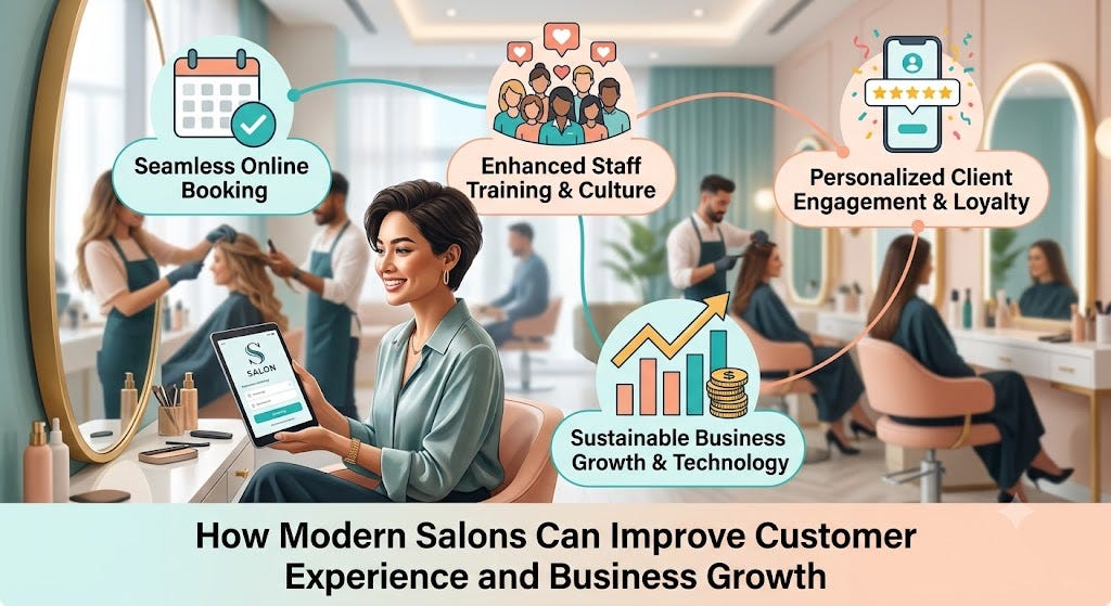 How Modern Salons Can Improve Customer Experience and Business Growth