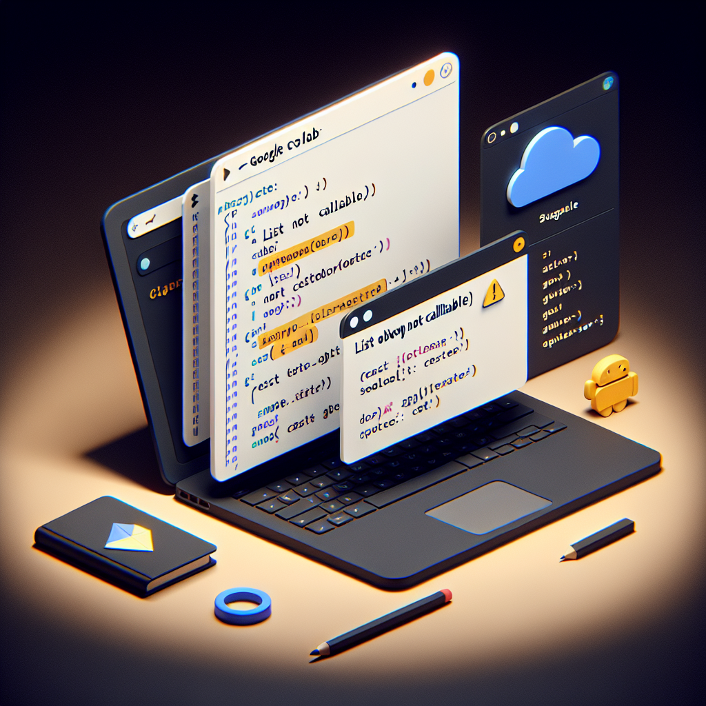 Fixing ‘list’ Object Not Callable Error in Google Colab | by Denis ...