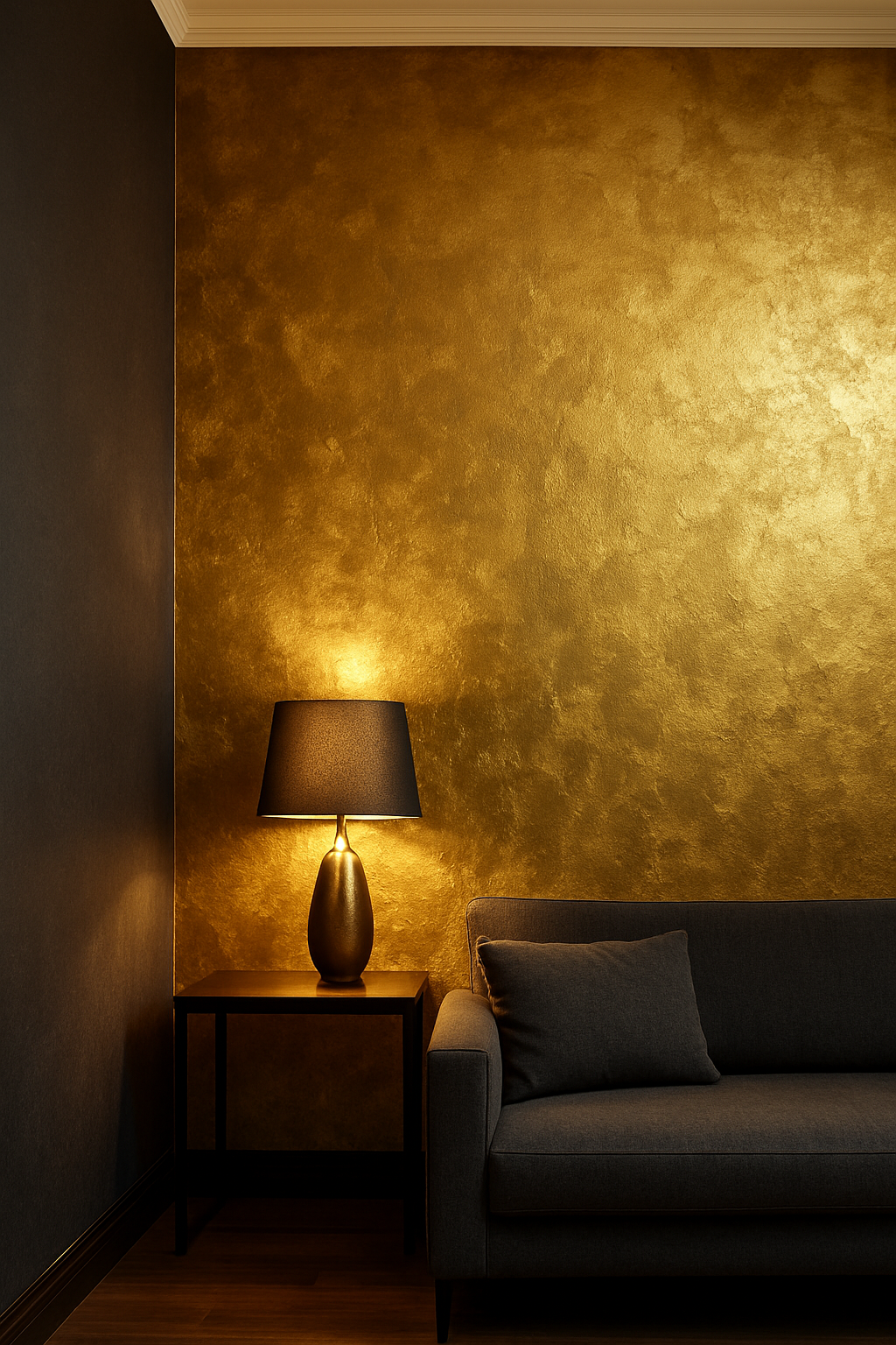 +91 9821217203| Gold Art Mumbai: Crafting Luxury Walls that Speak Without Words ✨