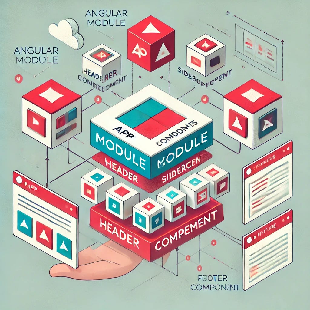 Understanding Angular Modules and Components | by Binuraj | Feb, 2025 ...
