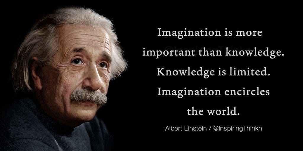 imagination is more important than knowledge essay pdf