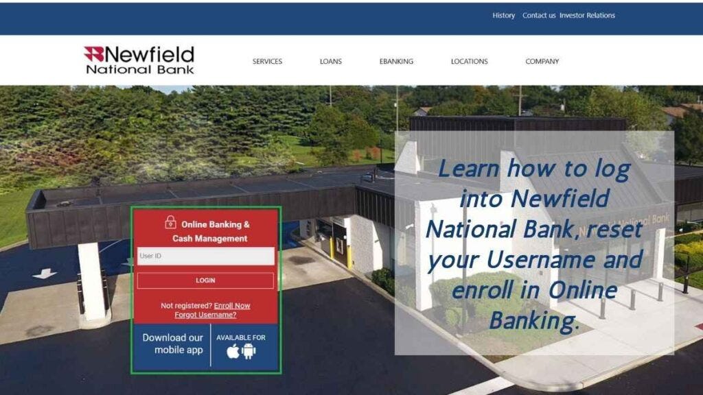 Everything you Need to Know about Newfield National Bank Online Banking