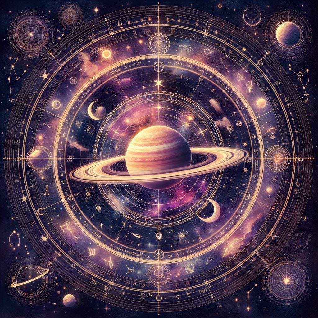 Saturn in Pisces 2024 Transit in All the Houses by Hermes Astrology