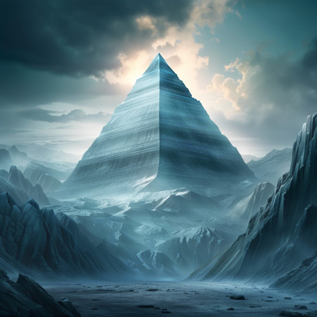 Hidden Within the Glacial Pyramid | by Lark Morrigan | Morrigans