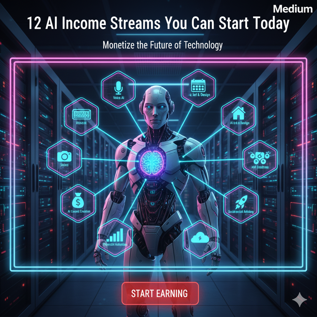 12 AI Income Streams You Can Start Today (Even If You Feel Completely ...