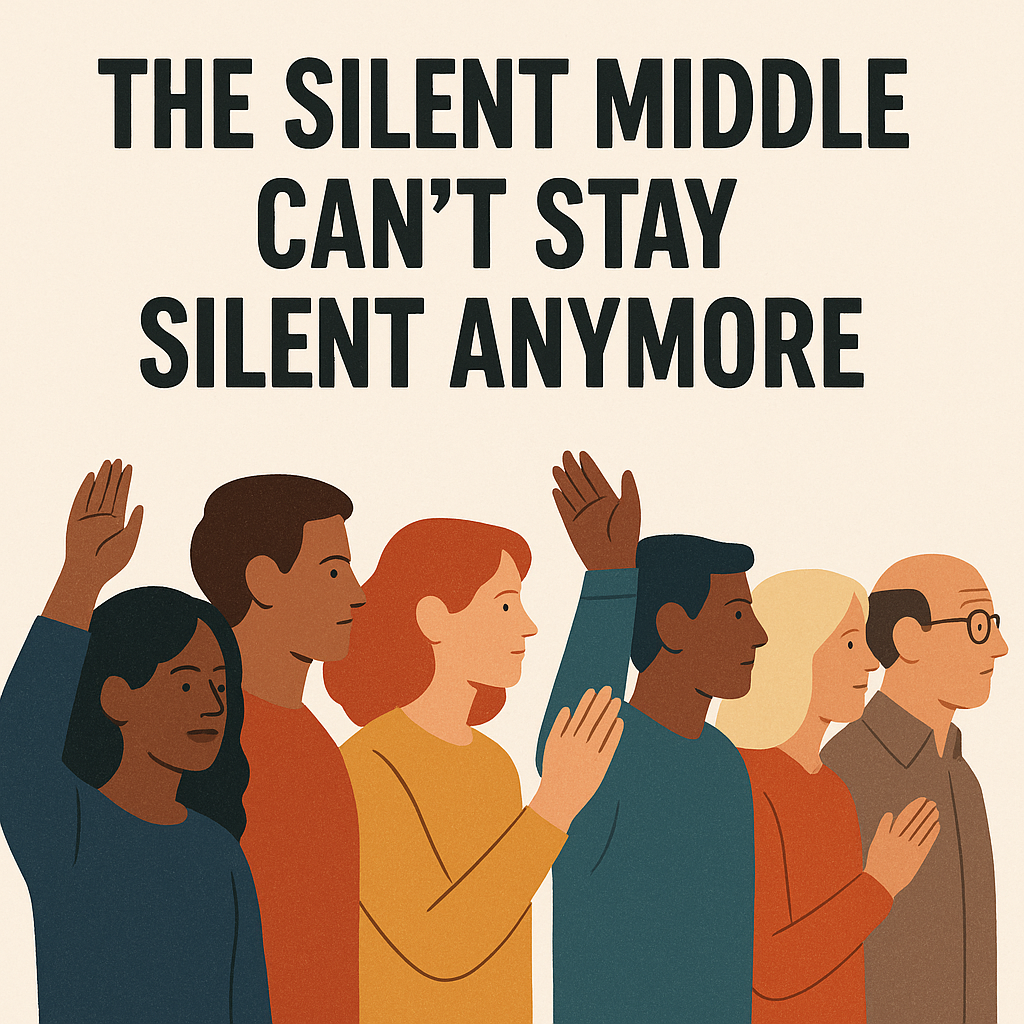 The Silent Middle Can’t Stay Silent Anymore Why America’s Future