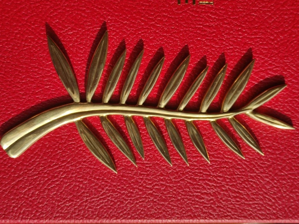 La Palme d’Or, simbolo del massimo riconoscimento cinematografico al Festival de Cannes