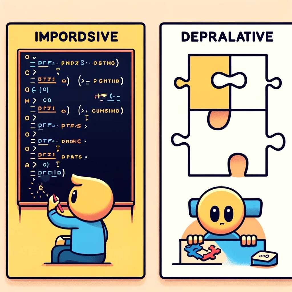 What is Imperative and Declarative programming ? | by Abhinay | Medium