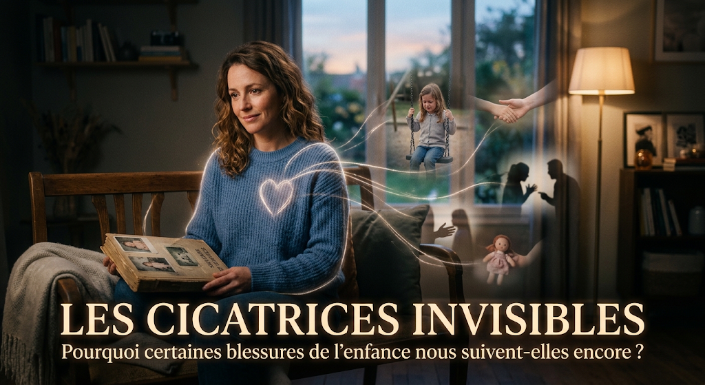 Les cicatrices invisibles : Pourquoi certaines blessures de l’enfance nous suivent-elles encore ?