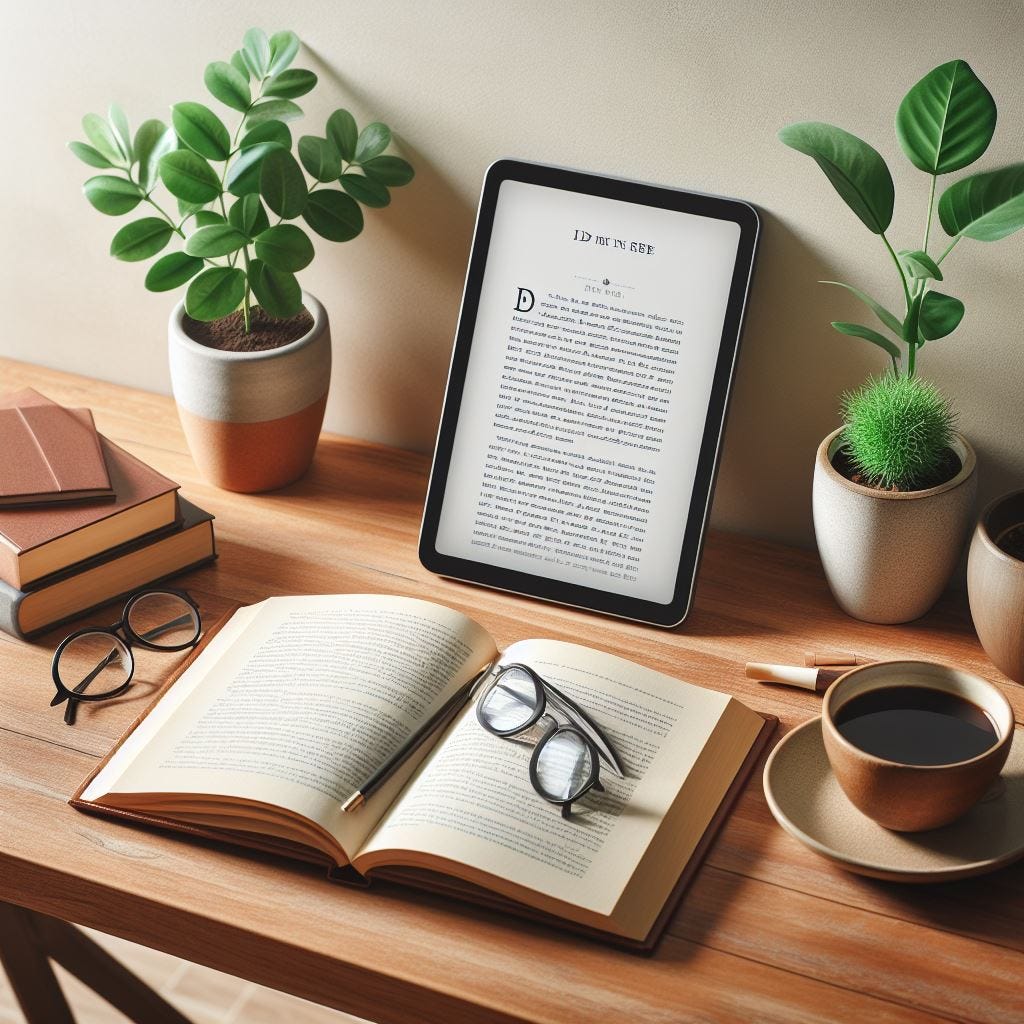 The Enduring Debate Printed Books vs. Digital Books by Tugui Ruben