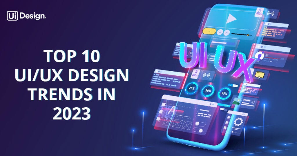 10 UI UX Design Trends To Watch In 2023 By UIDesignz Medium