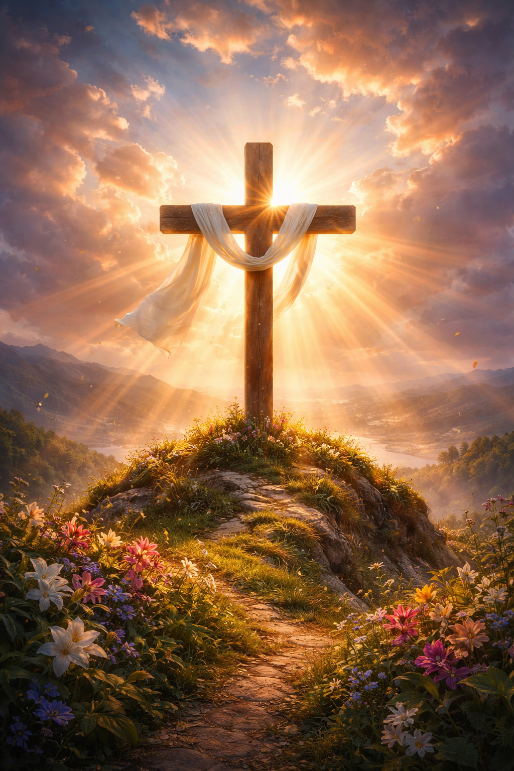 The Beauty Of The Cross Image Generated By Author Using Chatgpt By 